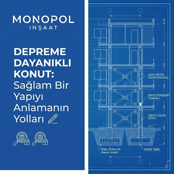 Depreme Dayanıklı Konut — Sağlam Bir Yapıyı Anlamanın Yolları