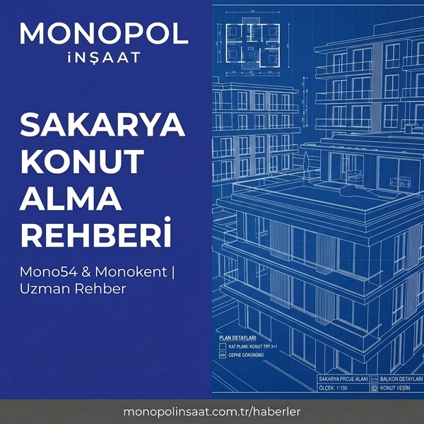Sakarya'da Konut Almadan Önce Bilmeniz Gereken 7 Şey: Mono54 ve Monokent