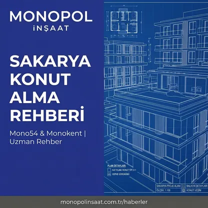 Sakarya'da Konut Almadan Önce Bilmeniz Gereken 7 Şey: Mono54 ve Monokent